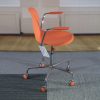 Bureaustoel oranje