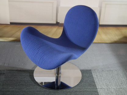 Design fauteuil blauw