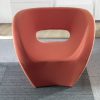 Marago donker oranje design stoel