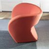 Marago donker oranje design stoel