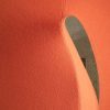 Marago donker oranje design stoel