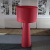 Rode staande lamp