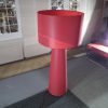 Rode staande lamp