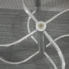 salontafel glas en metaal