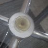 salontafel glas en metaal