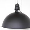 Industriële zwarte led hanglamp. - Afbeelding 2