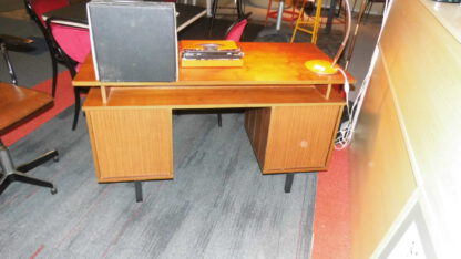 Vintage Deens design bureau Mid-Century teak retro Jr 60 - Afbeelding 4