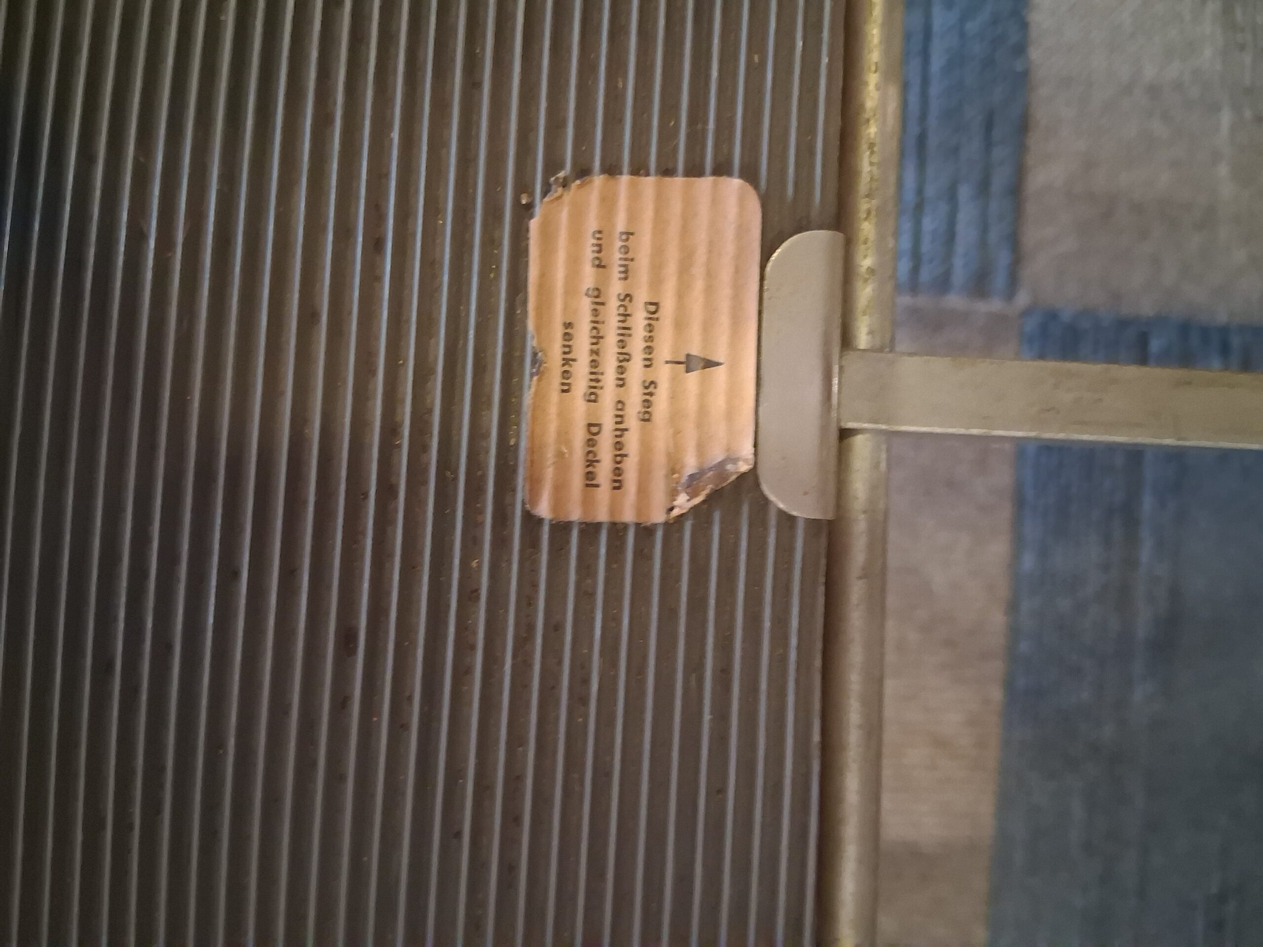 Vintage klap-opstap kruk, COR, jaren 60 - Afbeelding 5